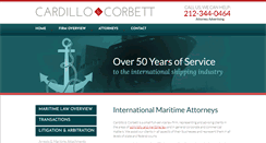 Desktop Screenshot of cardillocorbett.com